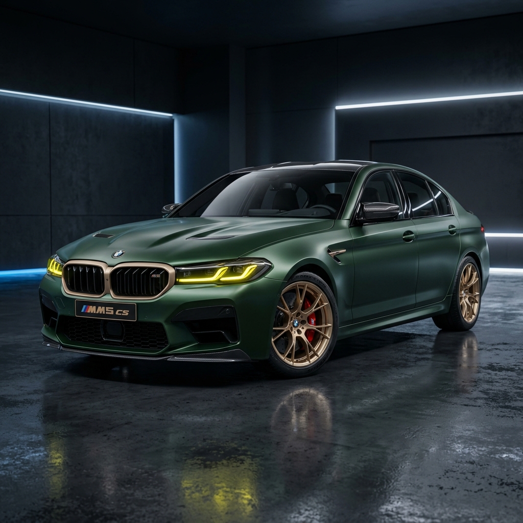 BMW M5 CS Color Preview